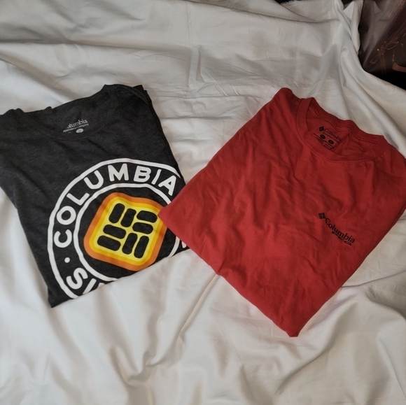 Two Columbia TShirts Mens Size Large - Picture 3 of 9